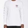 BILLABONG A/Div Eyesolation Long Sleeve T-Shirt WHITE
