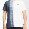 BILLABONG Arch Wave Tie-Dye Short Sleeve T-Shirt OFF WHITE