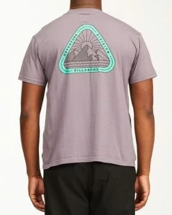 BILLABONG A/Div Sawtooth Short Sleeve T-Shirt PURPLE HAZE -Mens Accessories Sales 2022 abyzt00542 billabongw phz bck1 1