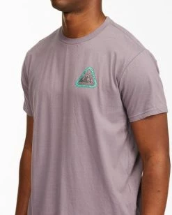 BILLABONG A/Div Sawtooth Short Sleeve T-Shirt PURPLE HAZE -Mens Accessories Sales 2022 abyzt00542 billabongw phz dtl2 1