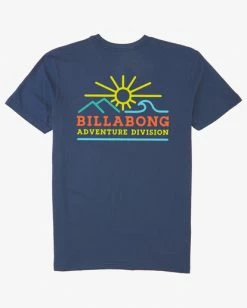 BILLABONG A/Div Hills Short Sleeve T-Shirt NEW BLUE -Mens Accessories Sales 2022 abyzt00544 billabongf nbl bck1 1