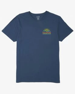 BILLABONG A/Div Hills Short Sleeve T-Shirt NEW BLUE -Mens Accessories Sales 2022 abyzt00544 billabongf nbl frt1 1