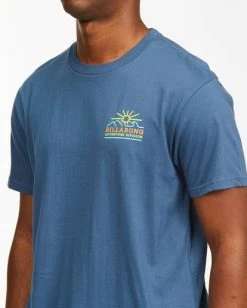 BILLABONG A/Div Hills Short Sleeve T-Shirt NEW BLUE -Mens Accessories Sales 2022 abyzt00544 billabongw nbl dtl2 1