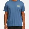 BILLABONG A/Div Hills Short Sleeve T-Shirt NEW BLUE