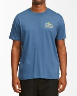 BILLABONG A/Div Hills Short Sleeve T-Shirt NEW BLUE