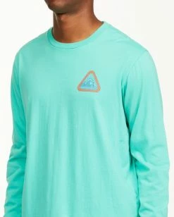 BILLABONG A/Div Sawtooth Long Sleeve T-Shirt SEAGREEN -Mens Accessories Sales 2022 abyzt00547 billabongw sgn dtl2 1