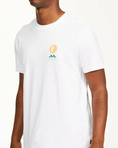 BILLABONG A/Div Wonders Short Sleeve T-Shirt WHITE 5 BILLABONG A/Div Wonders Short Sleeve T-Shirt WHITE - Image 5