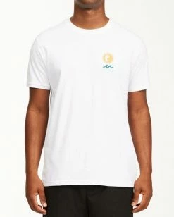 BILLABONG A/Div Wonders Short Sleeve T-Shirt WHITE