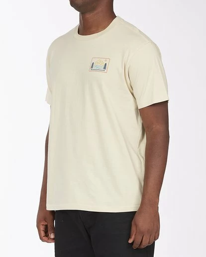 BILLABONG A/Div Hwy 101 Short Sleeve T-Shirt CHINO 2 BILLABONG A/Div Hwy 101 Short Sleeve T-Shirt CHINO - Image 2