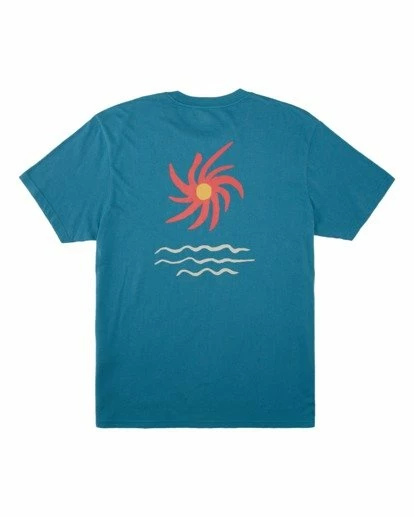 BILLABONG Wrangler Day Light Short Sleeve T-Shirt EMERALD 8 BILLABONG Wrangler Day Light Short Sleeve T-Shirt EMERALD - Image 8