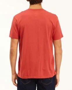 BILLABONG Wrangler Lands Short Sleeve T-Shirt CRIMSON 10 BILLABONG Wrangler Lands Short Sleeve T-Shirt CRIMSON -Mens Accessories Sales 2022 abyzt00573 billabongw cri bck1 1
