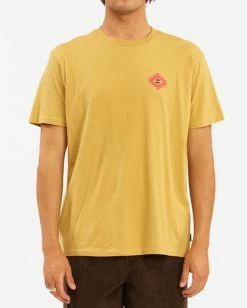 BILLABONG Wrangler Eclipse Short Sleeve T-Shirt MUSTARD