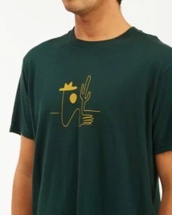 BILLABONG Wrangler Sleepwalker Short Sleeve T-Shirt BOTTLE GREEN 11 BILLABONG Wrangler Sleepwalker Short Sleeve T-Shirt BOTTLE GREEN -Mens Accessories Sales 2022 abyzt00579 billabongw gsv0 dtl1 1