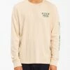 BILLABONG Wrangler Westward Long Sleeve T-Shirt NATURAL