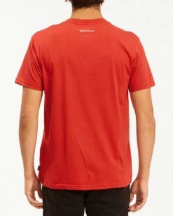 BILLABONG Budweiser Bow Short Sleeve T-Shirt ELEMENT RED -Mens Accessories Sales 2022 abyzt00584 billabongw elr bck1 1