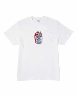 BILLABONG Budweiser Crusher Short Sleeve T-Shirt WHITE 14 BILLABONG Budweiser Crusher Short Sleeve T-Shirt WHITE -Mens Accessories Sales 2022 abyzt00587 billabongf wht frt1 1