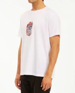 BILLABONG Budweiser Crusher Short Sleeve T-Shirt WHITE 10 BILLABONG Budweiser Crusher Short Sleeve T-Shirt WHITE -Mens Accessories Sales 2022 abyzt00587 billabongw wht sd1 1