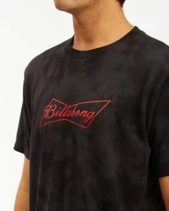 BILLABONG Budweiser Bow Tie-Dye Short Sleeve T-Shirt BLACK 9 BILLABONG Budweiser Bow Tie-Dye Short Sleeve T-Shirt BLACK -Mens Accessories Sales 2022 abyzt00588 billabongw blk dtl1 1