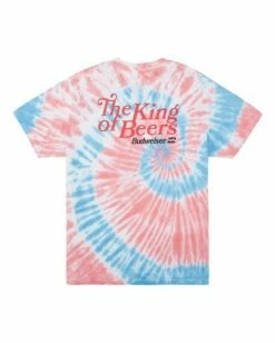 BILLABONG Budweiser King Of Beers Tie-Dye Short Sleeve T-Shirt WHITE 15 BILLABONG Budweiser King Of Beers Tie-Dye Short Sleeve T-Shirt WHITE -Mens Accessories Sales 2022 abyzt00589 billabongf wht bck1 1