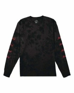 BILLABONG Budweiser Bow Tie-Dye Long Sleeve T-Shirt BLACK 11 BILLABONG Budweiser Bow Tie-Dye Long Sleeve T-Shirt BLACK -Mens Accessories Sales 2022 abyzt00590 billabongf blk frt1 1
