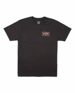 BILLABONG A/Div Arch Short Sleeve T-Shirt AGAVE -Mens Accessories Sales 2022 abyzt00592 billabongf blk frt1 1