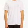 BILLABONG A/Div Scenery Short Sleeve T-Shirt WHITE