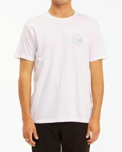 BILLABONG A/Div Scenery Short Sleeve T-Shirt WHITE