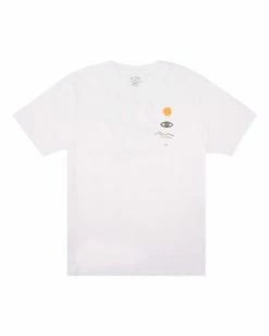 BILLABONG A/Div Dazed Short Sleeve T-Shirt WHITE -Mens Accessories Sales 2022 abyzt00598 billabongf wht frt1 1