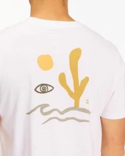 BILLABONG A/Div Dazed Short Sleeve T-Shirt WHITE -Mens Accessories Sales 2022 abyzt00598 billabongw wht dtl1 1