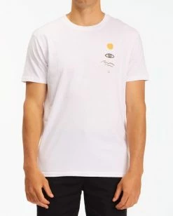 BILLABONG A/Div Dazed Short Sleeve T-Shirt WHITE