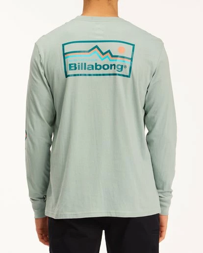 BILLABONG A/Div Denver Long Sleeve T-Shirt AGAVE 3 BILLABONG A/Div Denver Long Sleeve T-Shirt AGAVE - Image 3