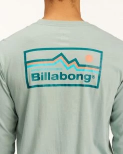 BILLABONG A/Div Denver Long Sleeve T-Shirt AGAVE 10 BILLABONG A/Div Denver Long Sleeve T-Shirt AGAVE -Mens Accessories Sales 2022 abyzt00601 billabongw aga dtl1 1