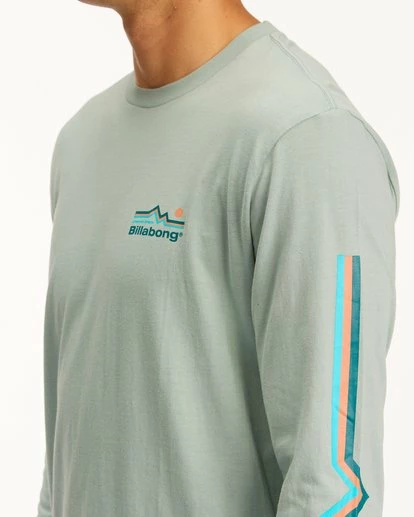 BILLABONG A/Div Denver Long Sleeve T-Shirt AGAVE 5 BILLABONG A/Div Denver Long Sleeve T-Shirt AGAVE - Image 5
