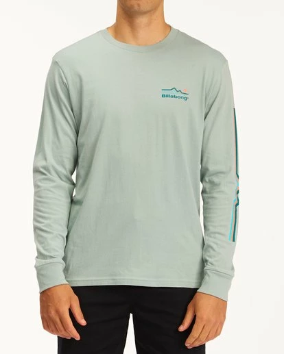 BILLABONG A/Div Denver Long Sleeve T-Shirt AGAVE 1 BILLABONG A/Div Denver Long Sleeve T-Shirt AGAVE