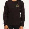 BILLABONG A/Div Peak Wave Long Sleeve T-Shirt BLACK
