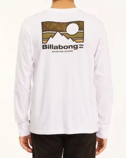 BILLABONG A/Div Capitan Long Sleeve T-Shirt WHITE 8 BILLABONG A/Div Capitan Long Sleeve T-Shirt WHITE -Mens Accessories Sales 2022 abyzt00604 billabongw wht bck1 1