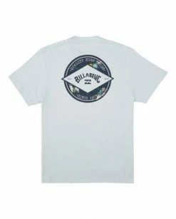 BILLABONG Rotor Arch Short Sleeve T-Shirt TEAL 13 BILLABONG Rotor Arch Short Sleeve T-Shirt TEAL -Mens Accessories Sales 2022 abyzt00605 billabongf cbu bck1