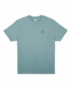 BILLABONG Stacked Short Sleeve T-Shirt LIGHT MARINE -Mens Accessories Sales 2022 abyzt00608 billabongf ble0 frt1 1