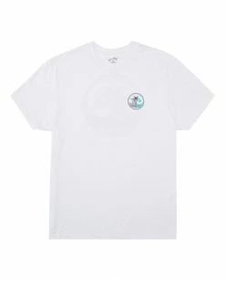 BILLABONG Yin And Wave Short Sleeve T-Shirt WHITE 10 BILLABONG Yin And Wave Short Sleeve T-Shirt WHITE -Mens Accessories Sales 2022 abyzt00610 billabongf wht frt1 1