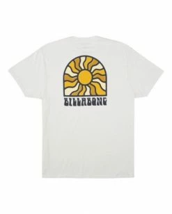 BILLABONG Arch Sun Short Sleeve T-Shirt OFF WHITE -Mens Accessories Sales 2022 abyzt00611 billabongf ofw bck1 1