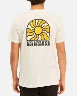 BILLABONG Arch Sun Short Sleeve T-Shirt OFF WHITE -Mens Accessories Sales 2022 abyzt00611 billabongw ofw bck1 1