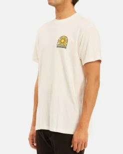 BILLABONG Arch Sun Short Sleeve T-Shirt OFF WHITE -Mens Accessories Sales 2022 abyzt00611 billabongw ofw sd1 1