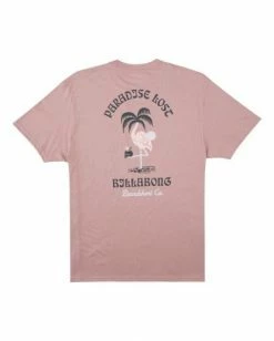 BILLABONG Paradise Lost Short Sleeve T-Shirt DUSTY PINK 11 BILLABONG Paradise Lost Short Sleeve T-Shirt DUSTY PINK -Mens Accessories Sales 2022 abyzt00612 billabongf dtp bck1 1