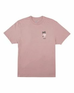 BILLABONG Paradise Lost Short Sleeve T-Shirt DUSTY PINK 10 BILLABONG Paradise Lost Short Sleeve T-Shirt DUSTY PINK -Mens Accessories Sales 2022 abyzt00612 billabongf dtp frt1 1