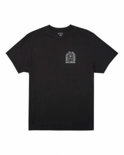 BILLABONG Portal Short Sleeve T-Shirt BLACK 10 BILLABONG Portal Short Sleeve T-Shirt BLACK -Mens Accessories Sales 2022 abyzt00613 billabongf blk frt1 1