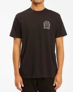 BILLABONG Portal Short Sleeve T-Shirt BLACK