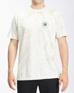 BILLABONG Magic Sun Short Sleeve T-Shirt OFF WHITE
