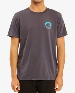 BILLABONG Rocker Wave Washed Short Sleeve T-Shirt CHAR