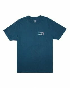 BILLABONG Moon Wave Washed Short Sleeve T-Shirt NAVY 12 BILLABONG Moon Wave Washed Short Sleeve T-Shirt NAVY -Mens Accessories Sales 2022 abyzt00624 billabongf nvy frt1 1
