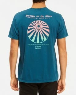 BILLABONG Moon Wave Washed Short Sleeve T-Shirt NAVY 9 BILLABONG Moon Wave Washed Short Sleeve T-Shirt NAVY -Mens Accessories Sales 2022 abyzt00624 billabongw nvy bck1 1